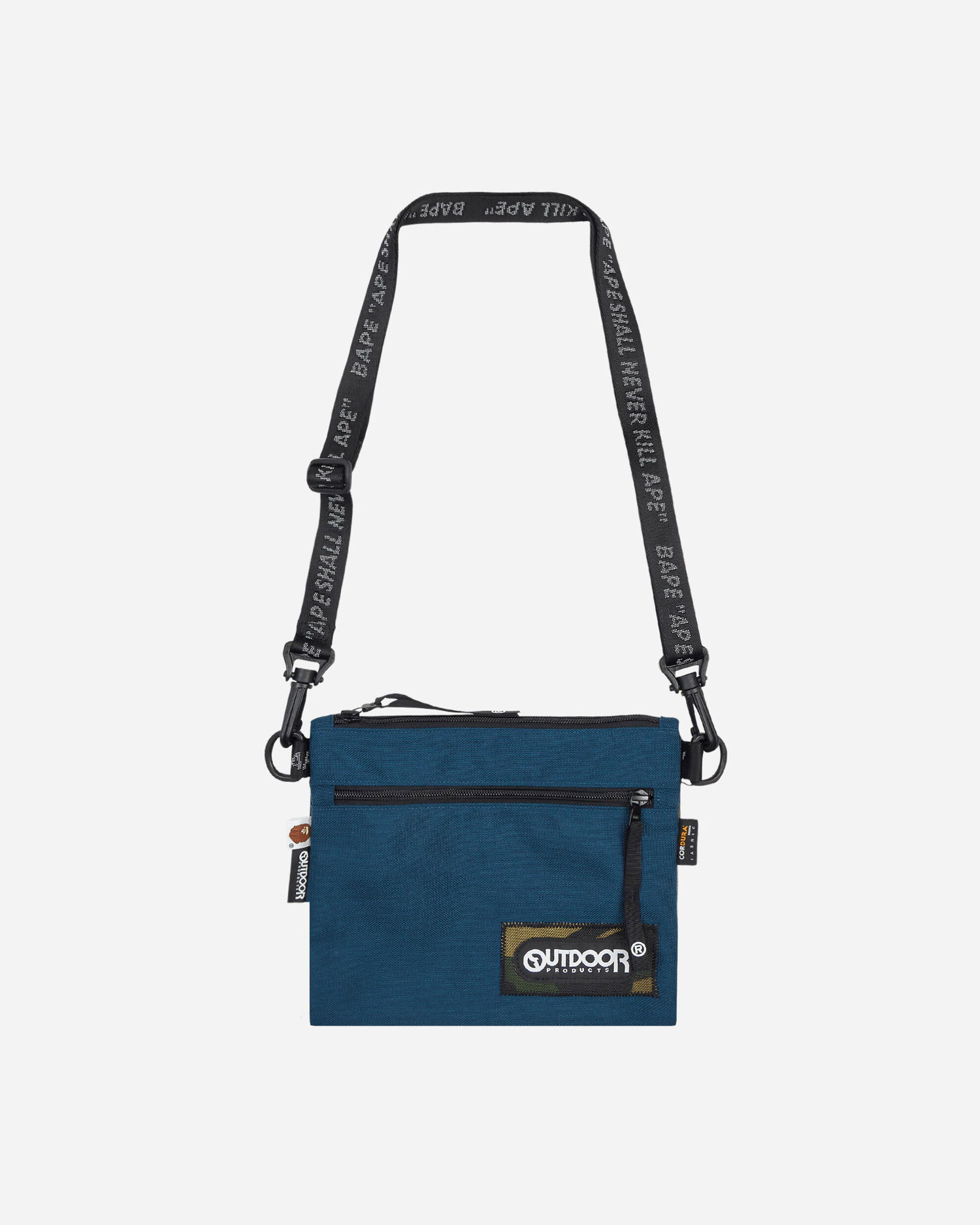 Taška cez rameno BAPE Outdoor Products Mini Shoulder Bag Modrá | 1F73182966 003, 1