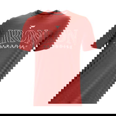 Tričko Under Armour T-shirt Vínová | 1379837-635, 4