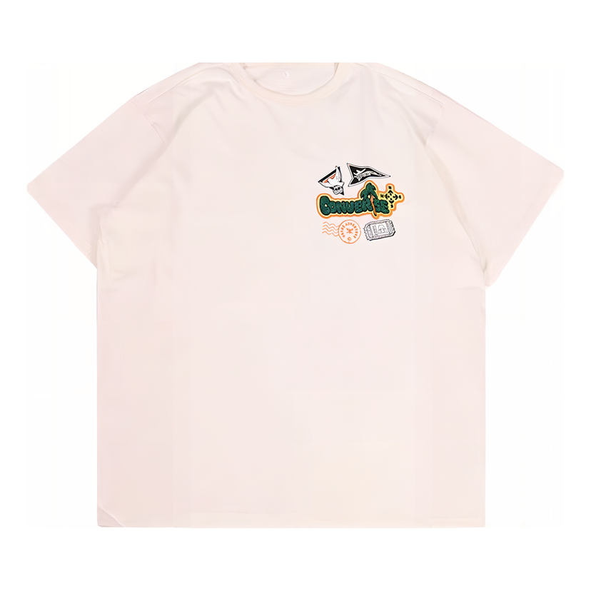 Tričko Converse Converse City Escape Graphic T-Shirt Biela | 10026169-A01