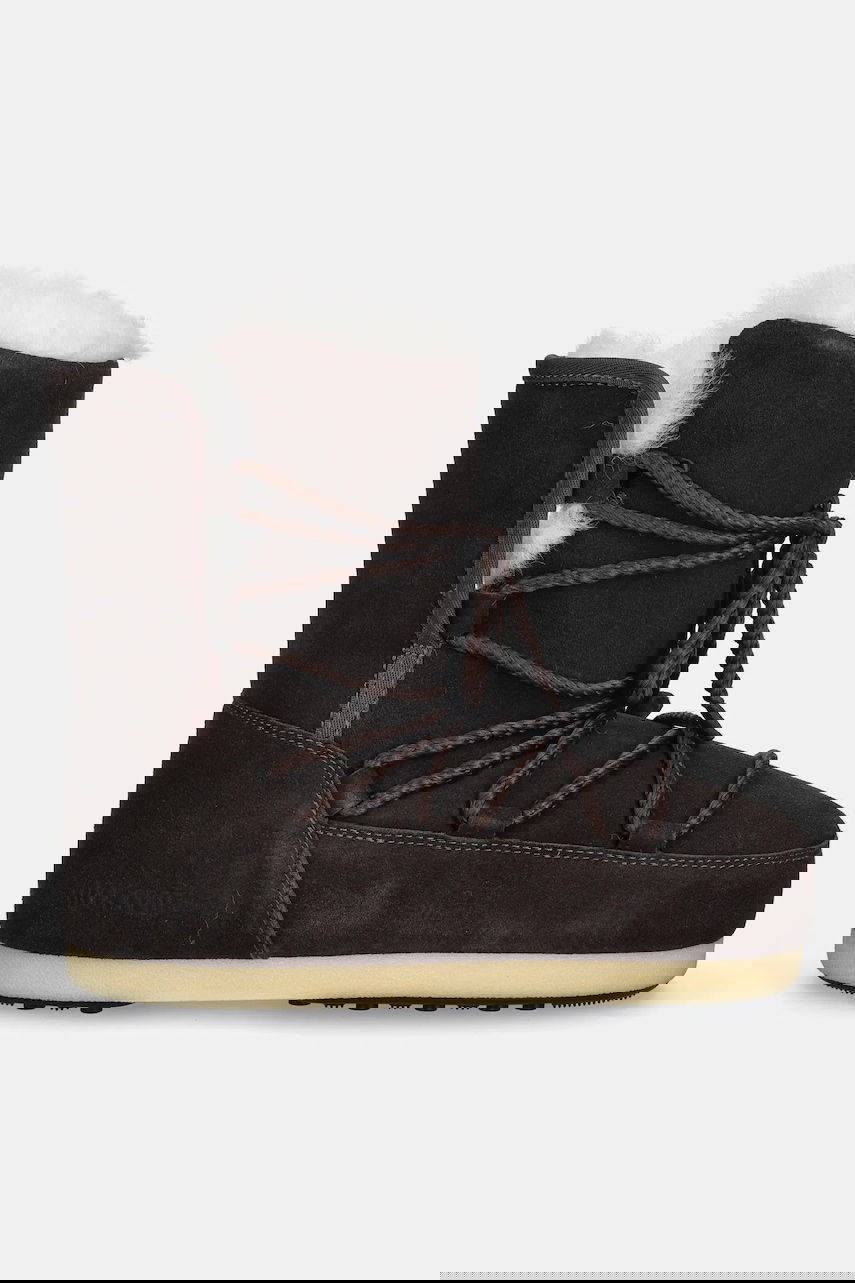 Tenisky a topánky Moon Boot EVX Suede Shearling Snow Boots Hnedá | 80D1470050.M010, 1