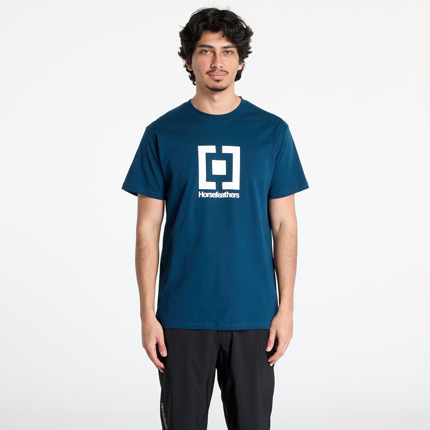 Tričko Horsefeathers Horsefeathers Base T-Shirt Modrá | SM1345J, 0