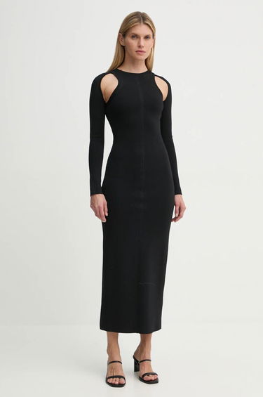 Šaty Nanushka ANITTA Maxi Dress Čierna | NW24FWDR43099, 0