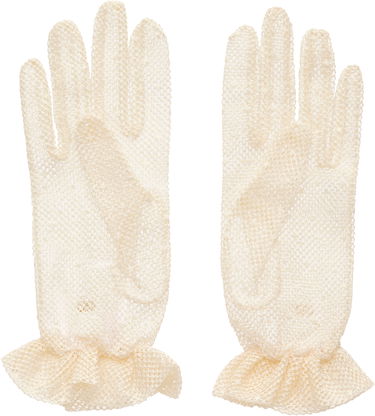 Rukavice Valentino VLogo Signature Knit Gloves Biela | 6W2GD00FSMV, 1