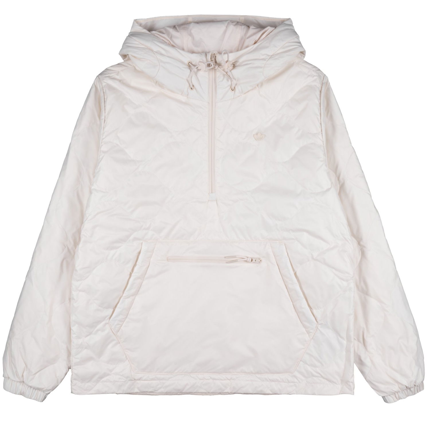 Prešívaná bunda adidas Originals Down Quilted Half-Zip Puffer Béžová | h13588, 0