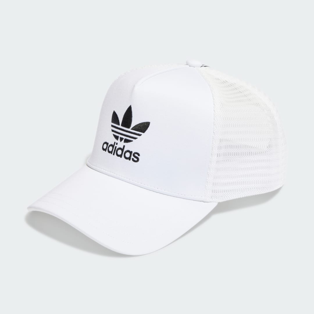 Šiltovka adidas Performance Adicolor Classic Trucker Hat Biela | IS3015, 0