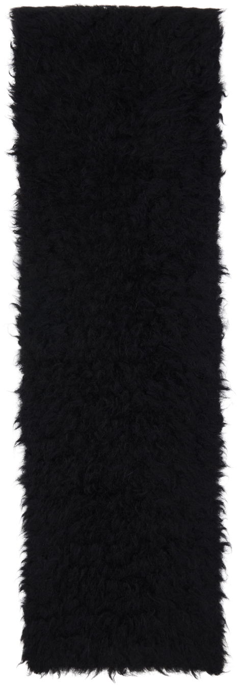 Šál Acne Studios Acne Studios Fluffy Scarf Čierna | CA0346-, 1