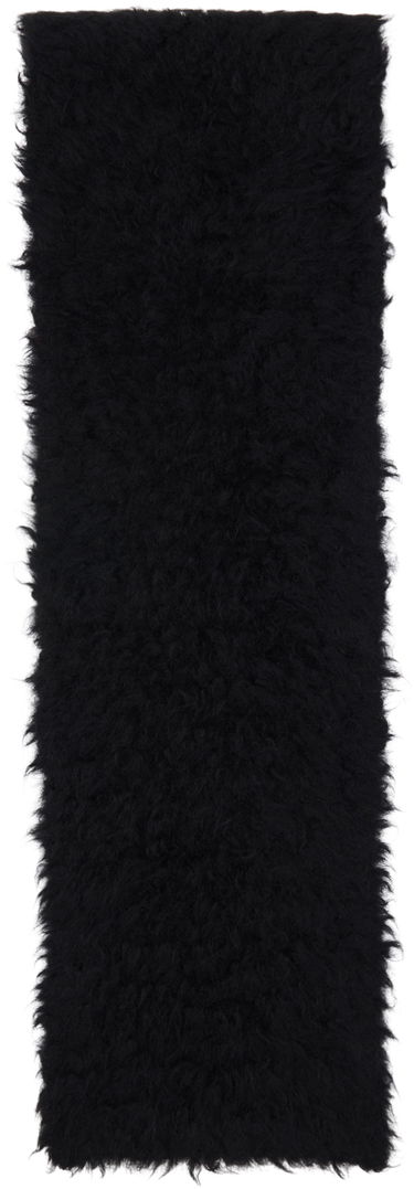 Šál Acne Studios Acne Studios Fluffy Scarf Čierna | CA0346-, 1