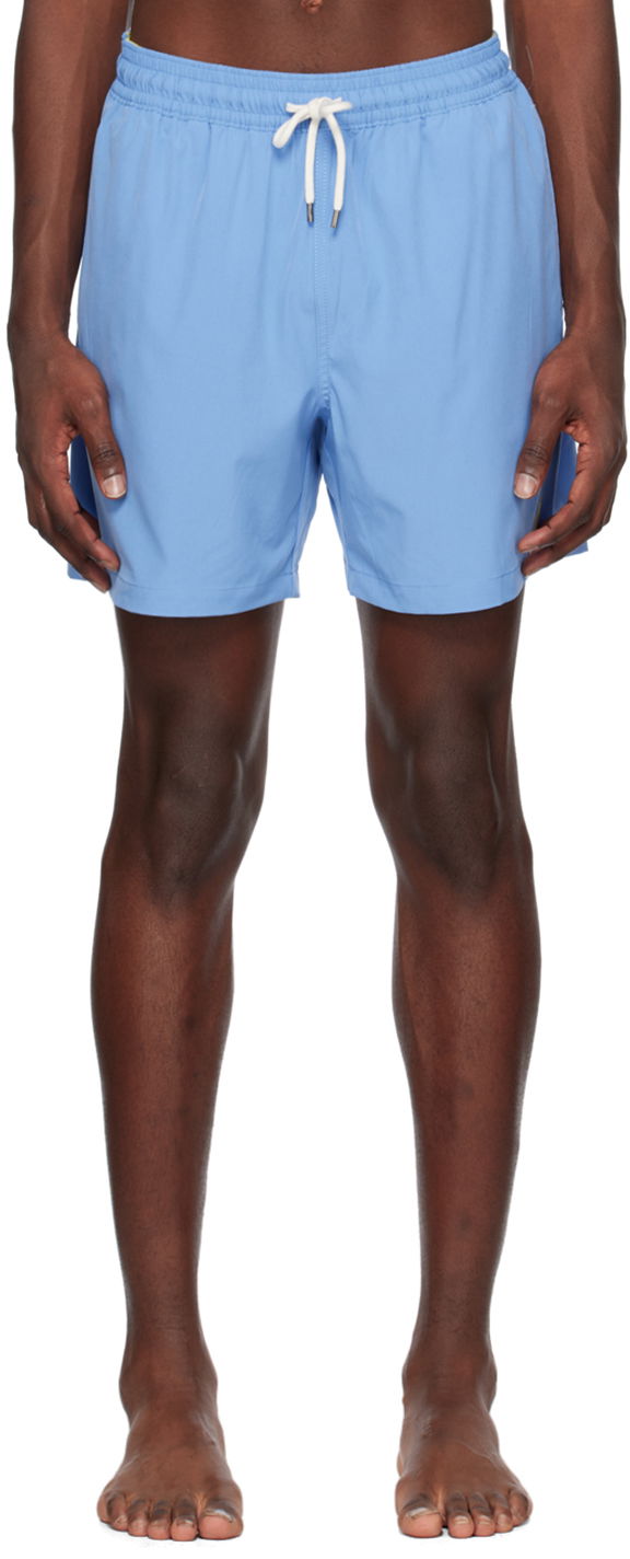 Plavky Polo by Ralph Lauren Polo Ralph Lauren Embroidered Swim Shorts Modrá | 710901591001, 0