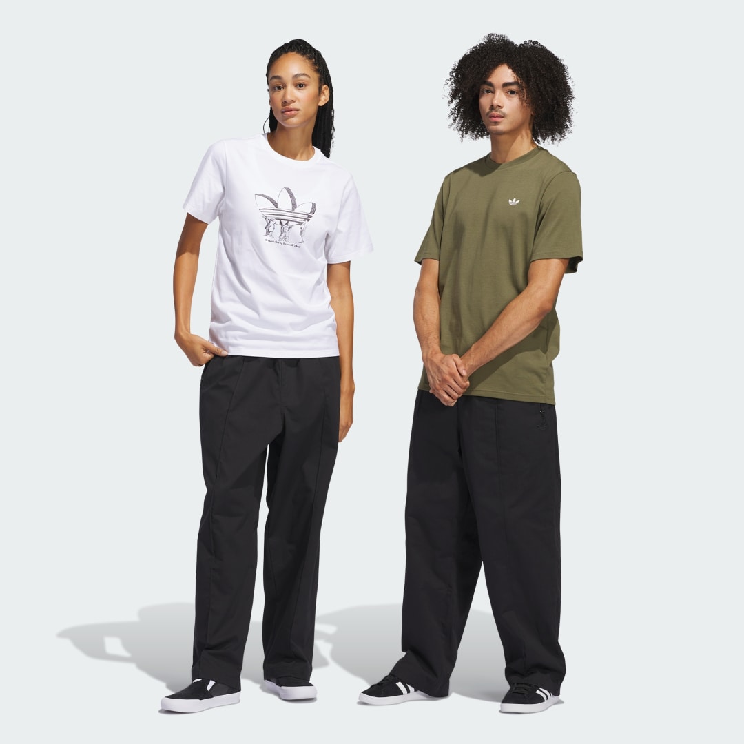 Tričko adidas Performance Skateboarding Pintuck Pants Rôznofarebný | JC7593, 0