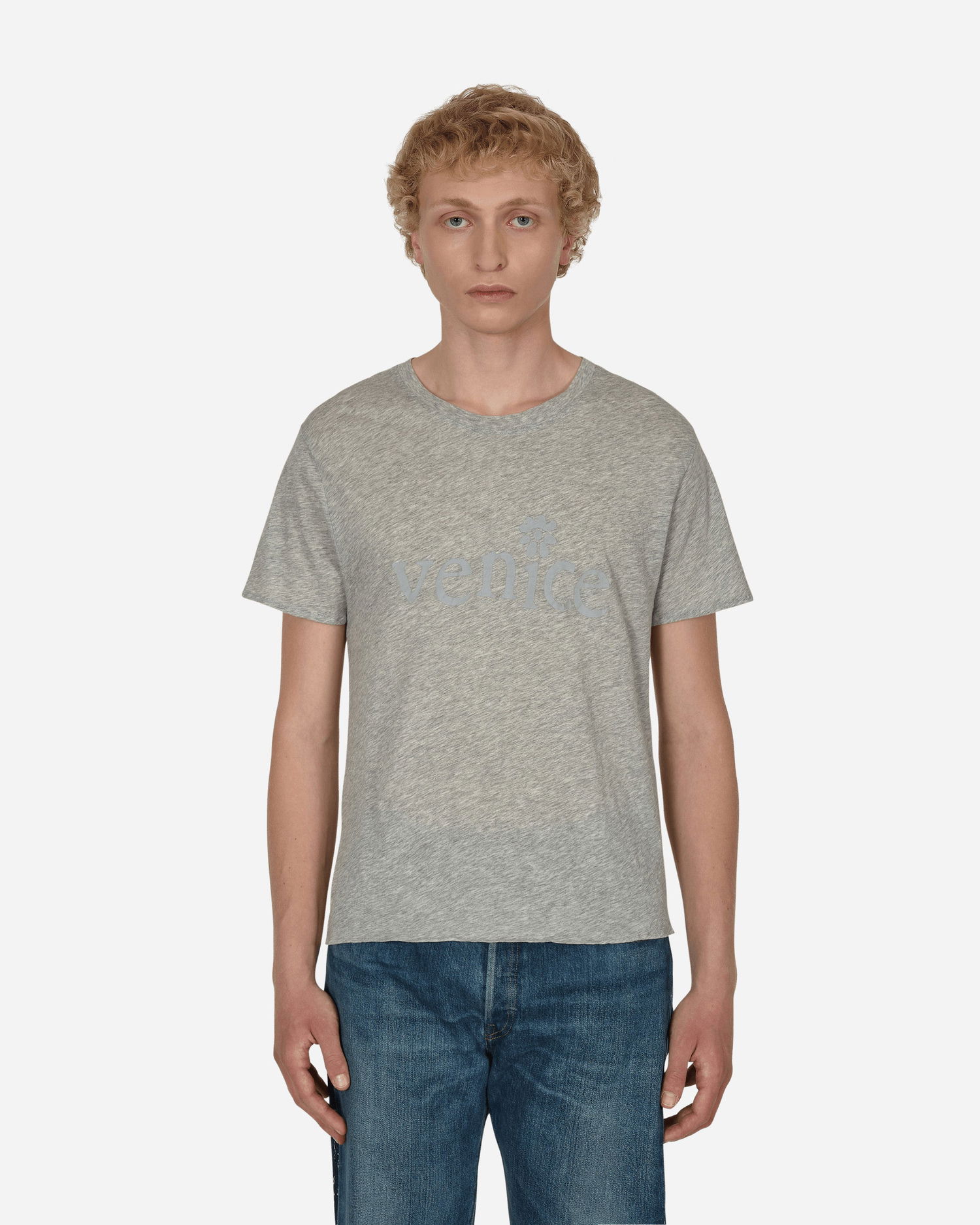 Tričko ERL Graphic Print T-Shirt Šedá | ERL04T005 1, 1