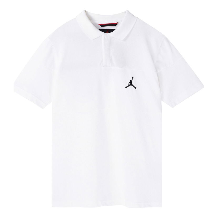 Polo tričko Jordan Jordan Jumpman Sports Short Sleeve Polo Shirt Biela | CJ4705-100
