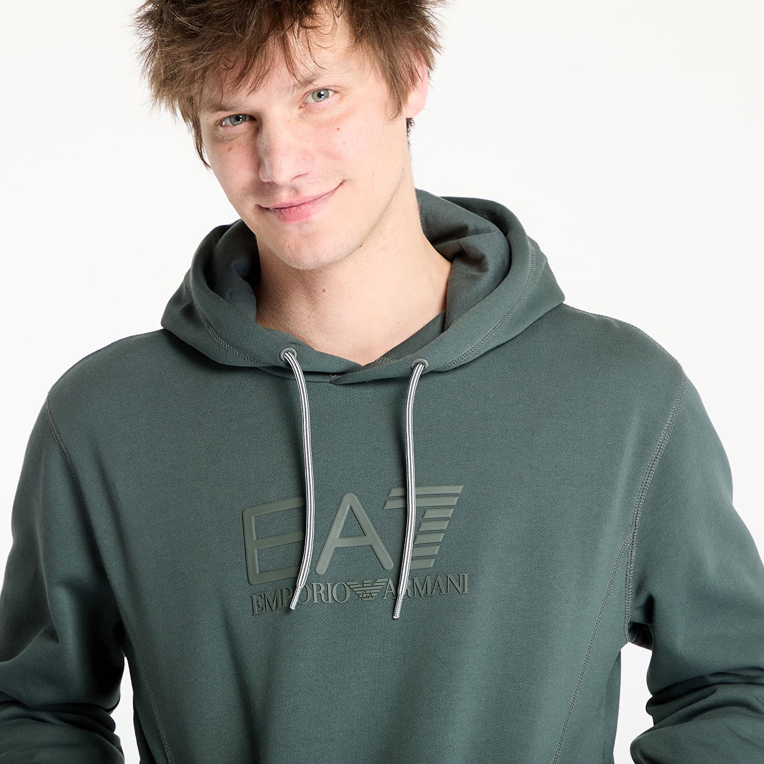 Mikina Emporio Armani EA7 Emporio Armani Train Visibility Hoodie Zelené | 7M000240AF10377U8109, 1