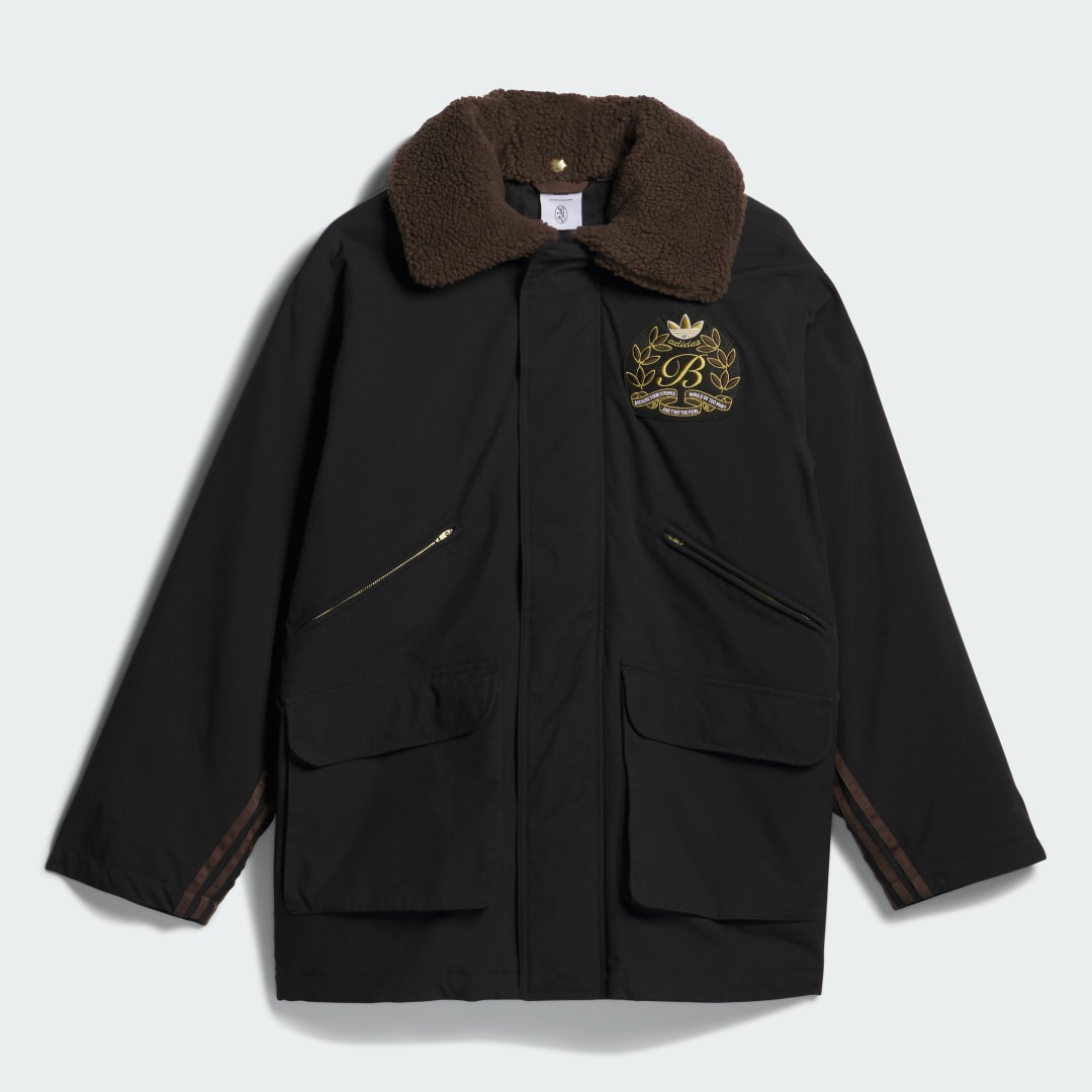 Kabáty adidas Originals CHORE COAT Čierna | IK9614, 0