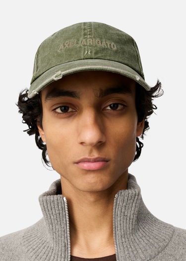 Šiltovka AXEL ARIGATO Distressed Cap Zelené | X3959003, 5