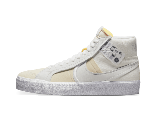 Skateboarding Nike SB Blazer Mid Plus Summit White Biela | DZ7587-110