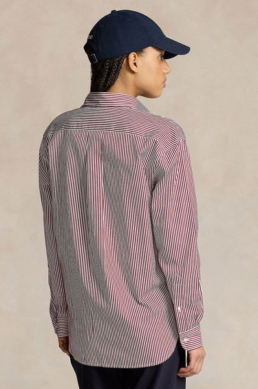 Košeľa Polo by Ralph Lauren Relaxed Fit Striped Shirt Červená | 211910743, 1