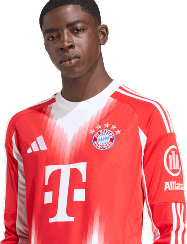 Dres adidas Performance FC Bayern 25/26 Long Sleeve Jersey Červená | JP3689, 3