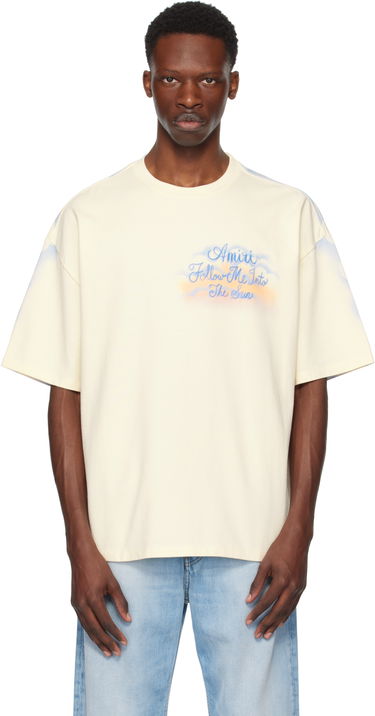 Tričko AMIRI AMIRI 'Follow Me Into The Sun' T-Shirt Žltá | AMJYTE1208, 0