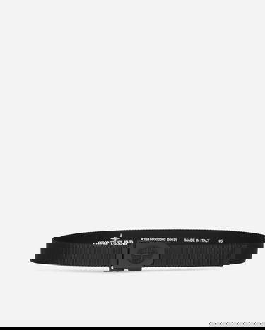 Opasok Stone Island Nylon Webbing Belt with Logo Buckle Čierna | K2S15-9300003-S0071 V0029, 1