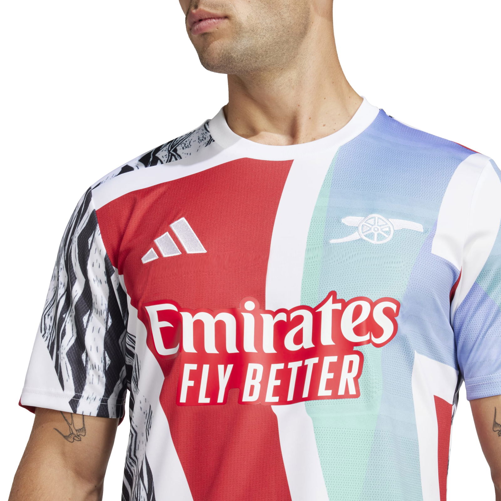 Arsenal 24/25 Pre-Match Soccer Jersey