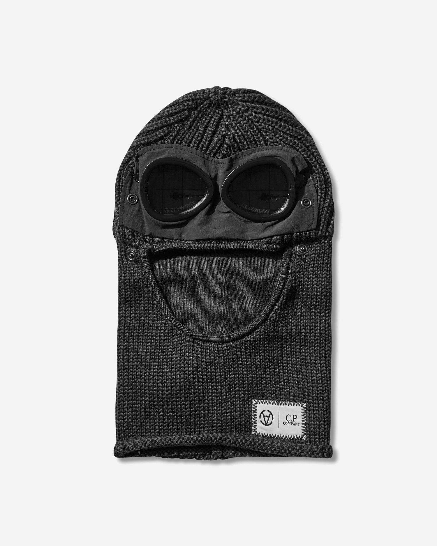 Čiapky a klobúky C.P. Company Slam Jam Extrafine Merino Wool Goggle Balaclava Čierna | 19CSAC702A 001, 0