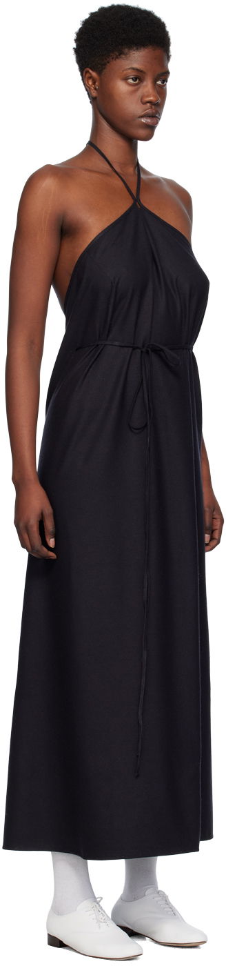 Šaty Baserange Halterneck Maxi Dress Čierna | DRLI-WS-000, 1