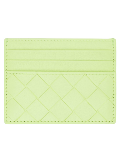 Peňaženka Bottega Veneta Intrecciato Card Holder Zelené | 742325 VCPP3