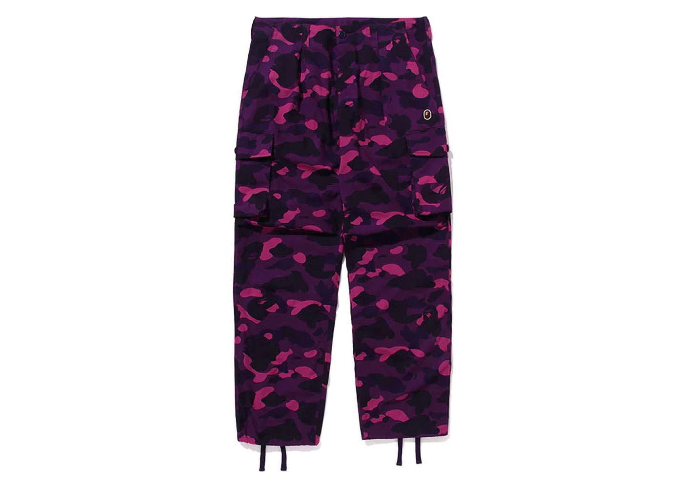 Nohavice BAPE BAPE Color Camo 6 Pocket Pants Purple Fialová | 1J80-152-015, 0
