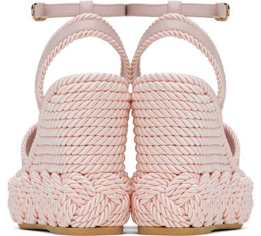 Starostlivosť o obuv Valentino Valentino Garavani VLogo Torchon Wedge Sandals Biela | 6W2S0JS0YWI, 4