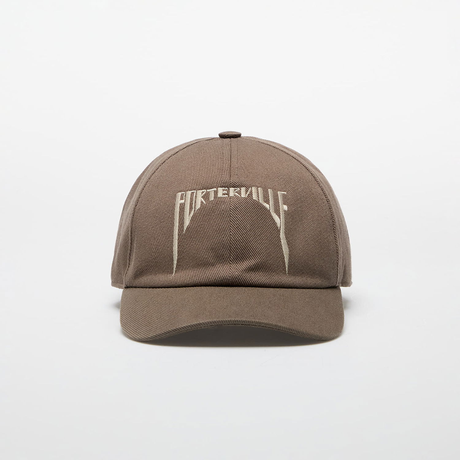 Šiltovka Rick Owens DRKSHDW Embroidered Denim Baseball Cap Dust/ Pearl Hnedá | DA02D2478 DOEM6 3408, 0