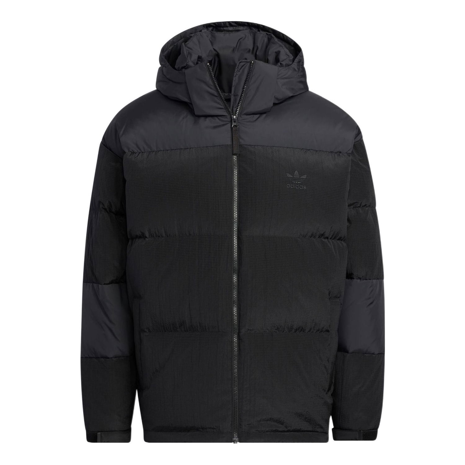 Prešívaná bunda adidas Originals Adidas Originals Goose Down Hooded Puffer Jacket Čierna | IC3561, 0