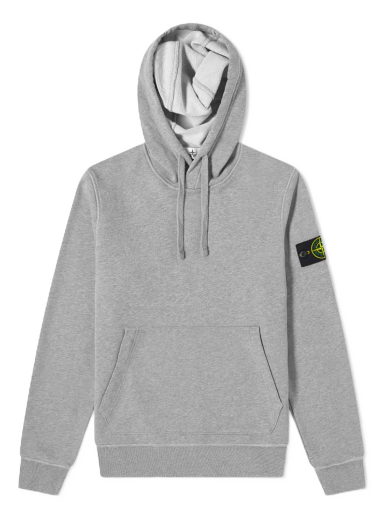 Mikina Stone Island Garment Dyed Popover Hoody Šedá | 741564151-V0M64
