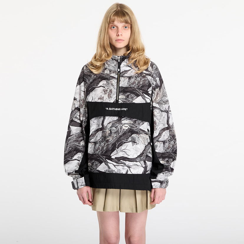 Vetrovka BAPE Tree Edge Camo Anorak Jacket Rôznofarebný | 001LJL801004MWHT