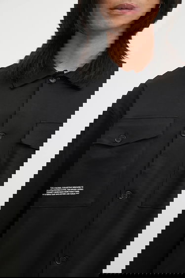 Bunda PANGAIA Pangaia DNA Interlock Relaxed Jacket Čierna | 10002444, 3