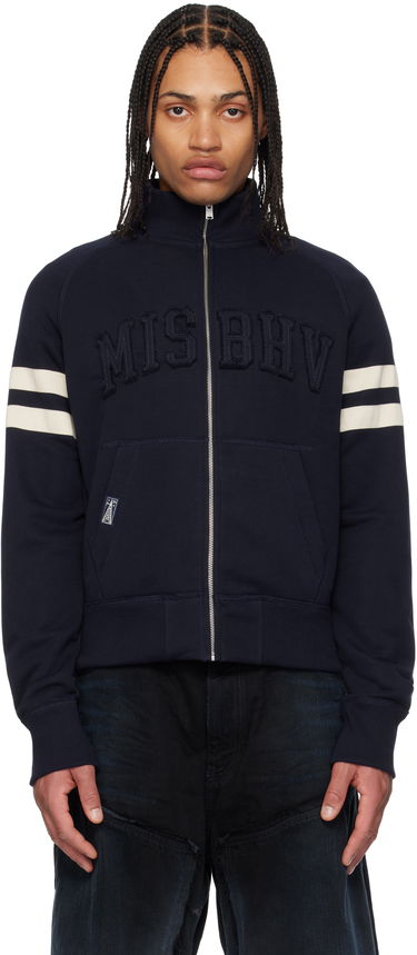 Mikina MISBHV MISBHV Zuma Zip-Up Sweater Navy | 250M150, 0