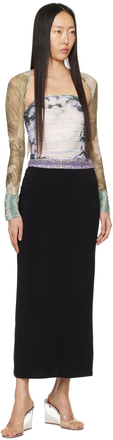 Tielko Miaou Miaou Iris Print Long Sleeve Top Rôznofarebný | 7112PM2EMB, 3