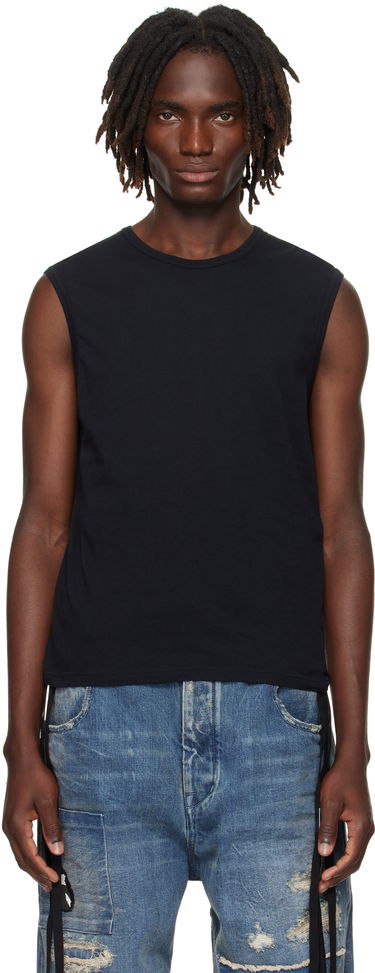 Tielko Ann Demeulemeester Ann Demeulemeester Ysewijn 'Eternal Roses' Tank Top Čierna | B0012882-FA206-099, 0
