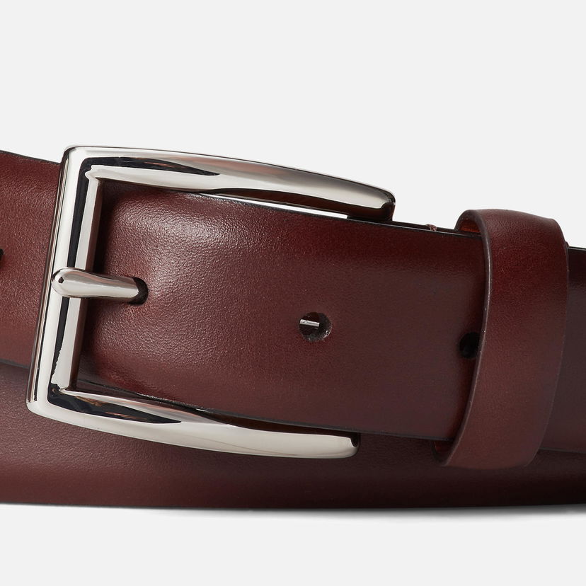 Opasok Polo by Ralph Lauren Polo Ralph Lauren Harness Leather Belt Size 34 Hnedá | 405913730001