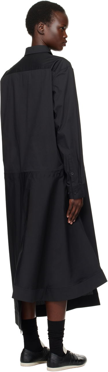 Šaty Y-3 Y-3 Shirt Midi Dress Čierna | JV5840, 2