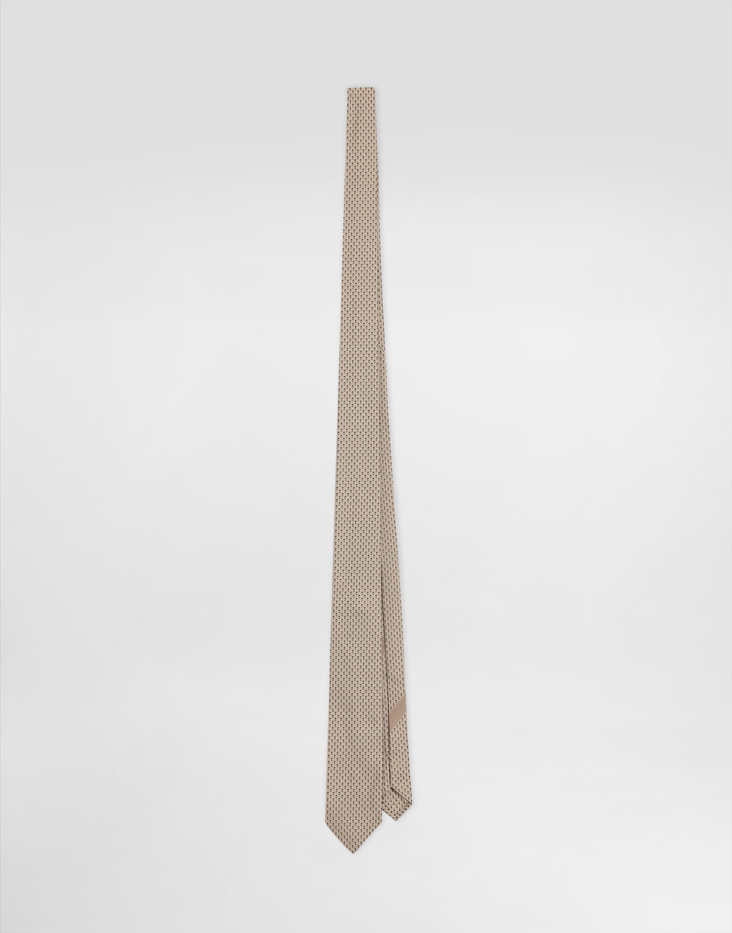 Šál Dolce & Gabbana Dolce & Gabbana Martini Jacquard Tie Béžová | GT149EG0JYQS9001, 0
