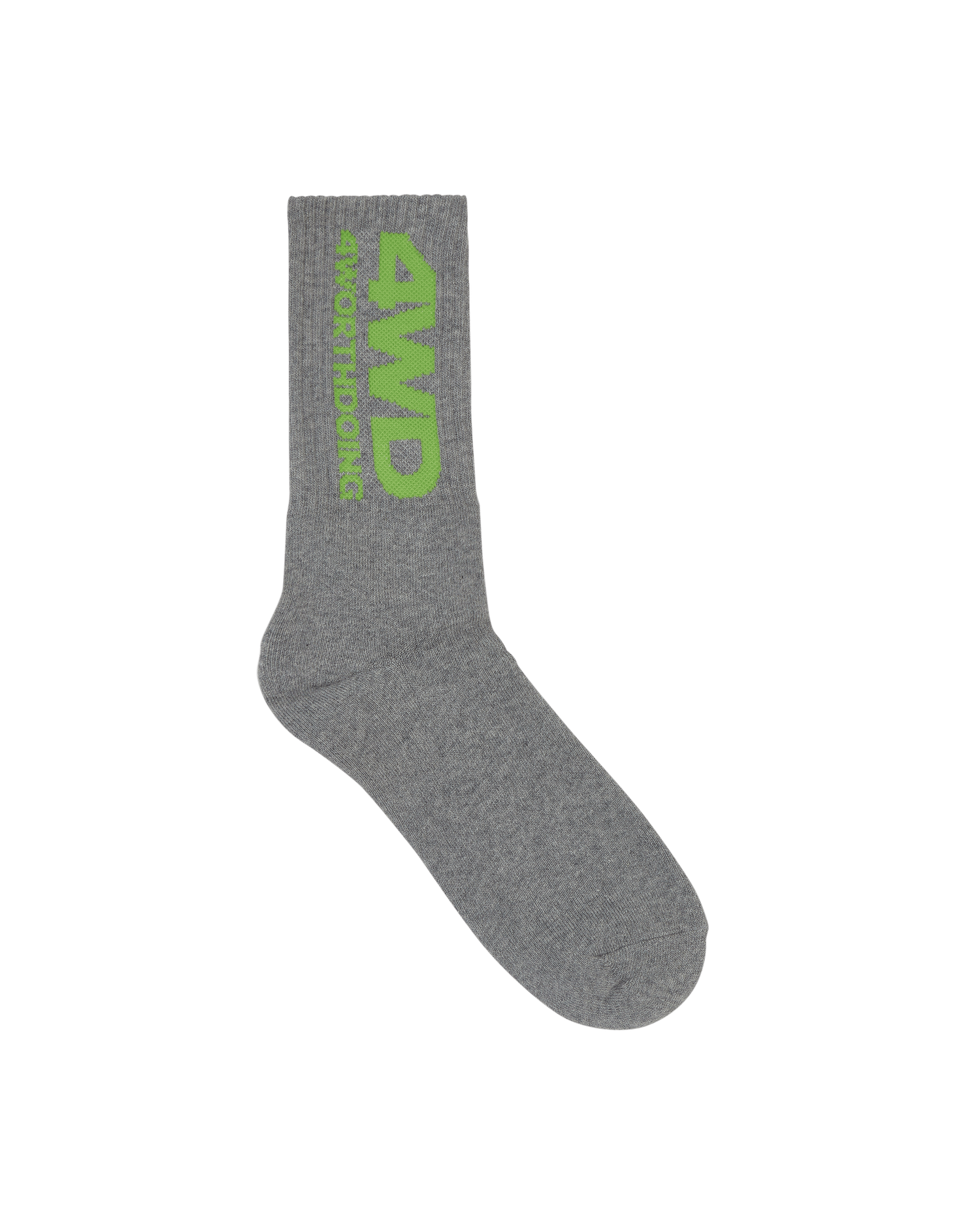 Ponožky 4 WORTH DOING Logo Socks Šedá | 4WDLOGOSOCKS GREY, 1