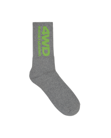 Ponožky 4 WORTH DOING Logo Socks Šedá | 4WDLOGOSOCKS GREY, 1