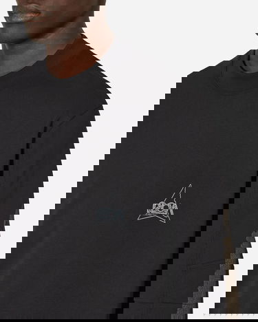 Tričko ROA Graphic Longsleeve T-Shirt Black Čierna | RBMW085FA62 BLK0001, 5