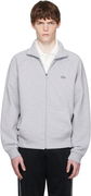 Lacoste Double Faced Jersey Zip-Up Sweatshirt
