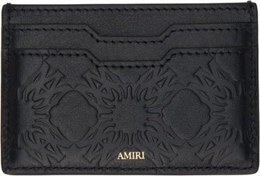 Peňaženka AMIRI 'MA' Quad Leather Card Holder Čierna | AMACCO1014, 1