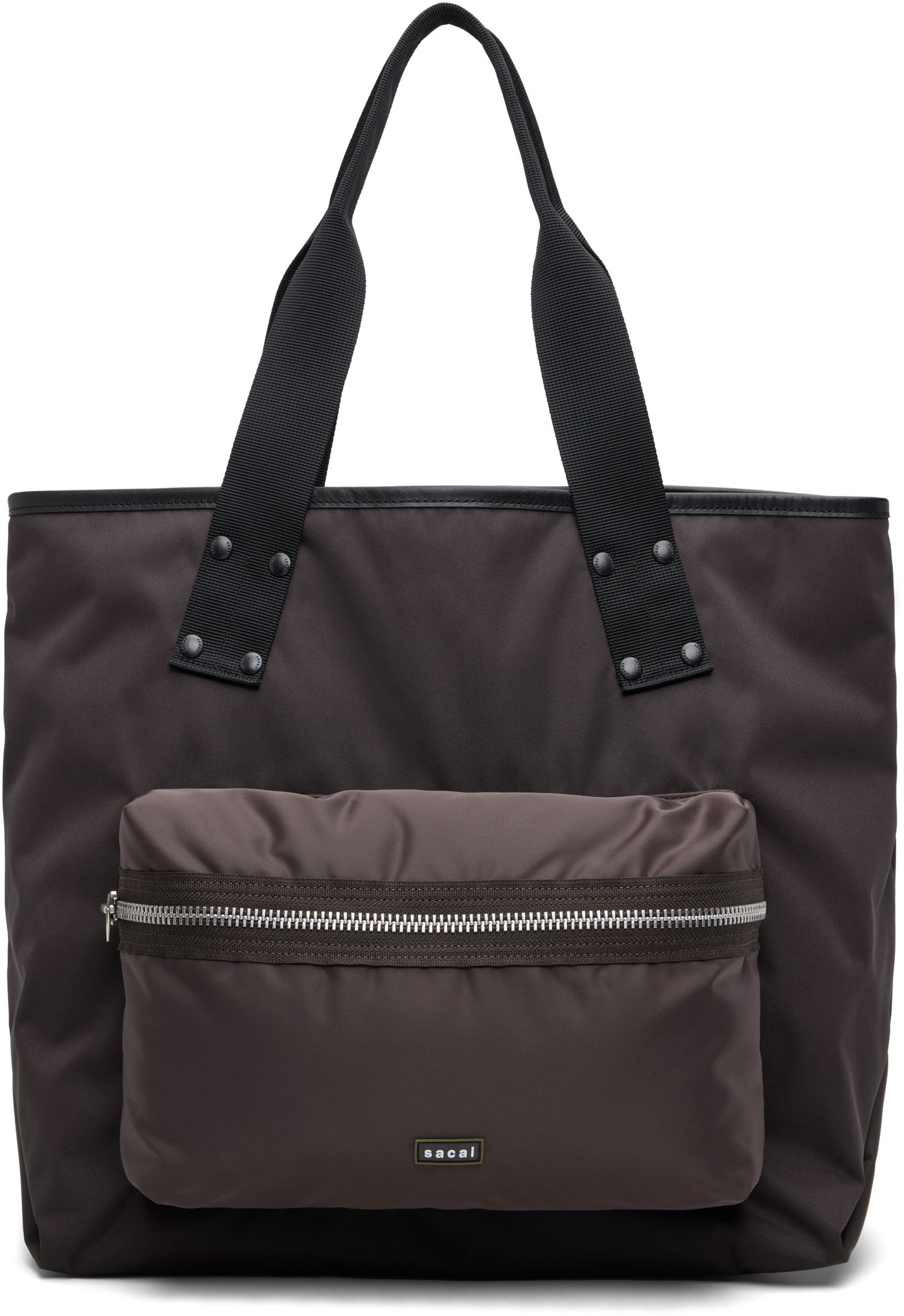 Tote bag sacai Sacai Pocket Large Tote Šedá | 25-01020S, 0