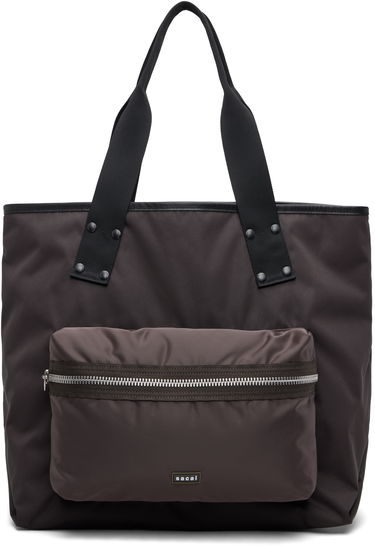 Tote bag sacai Sacai Pocket Large Tote Šedá | 25-01020S, 0