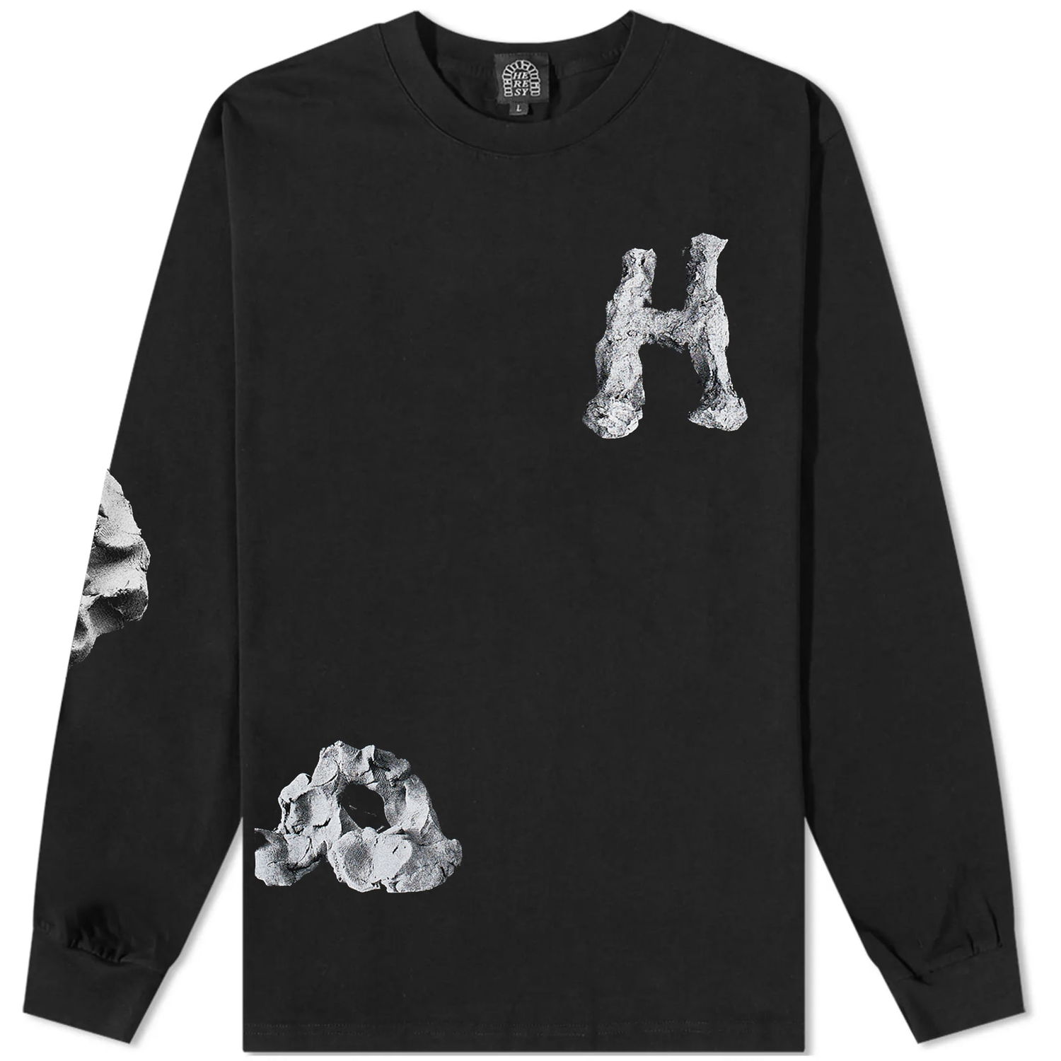 Tričko Heresy Origin Tee Čierna | HSS23-T07B-BK, 0