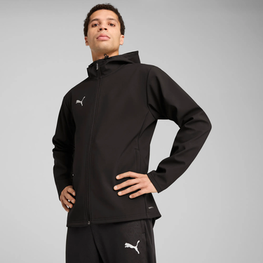 Bunda Puma TeamAdditions Hooded Softshell Jacket Čierna | 660252-03, 2