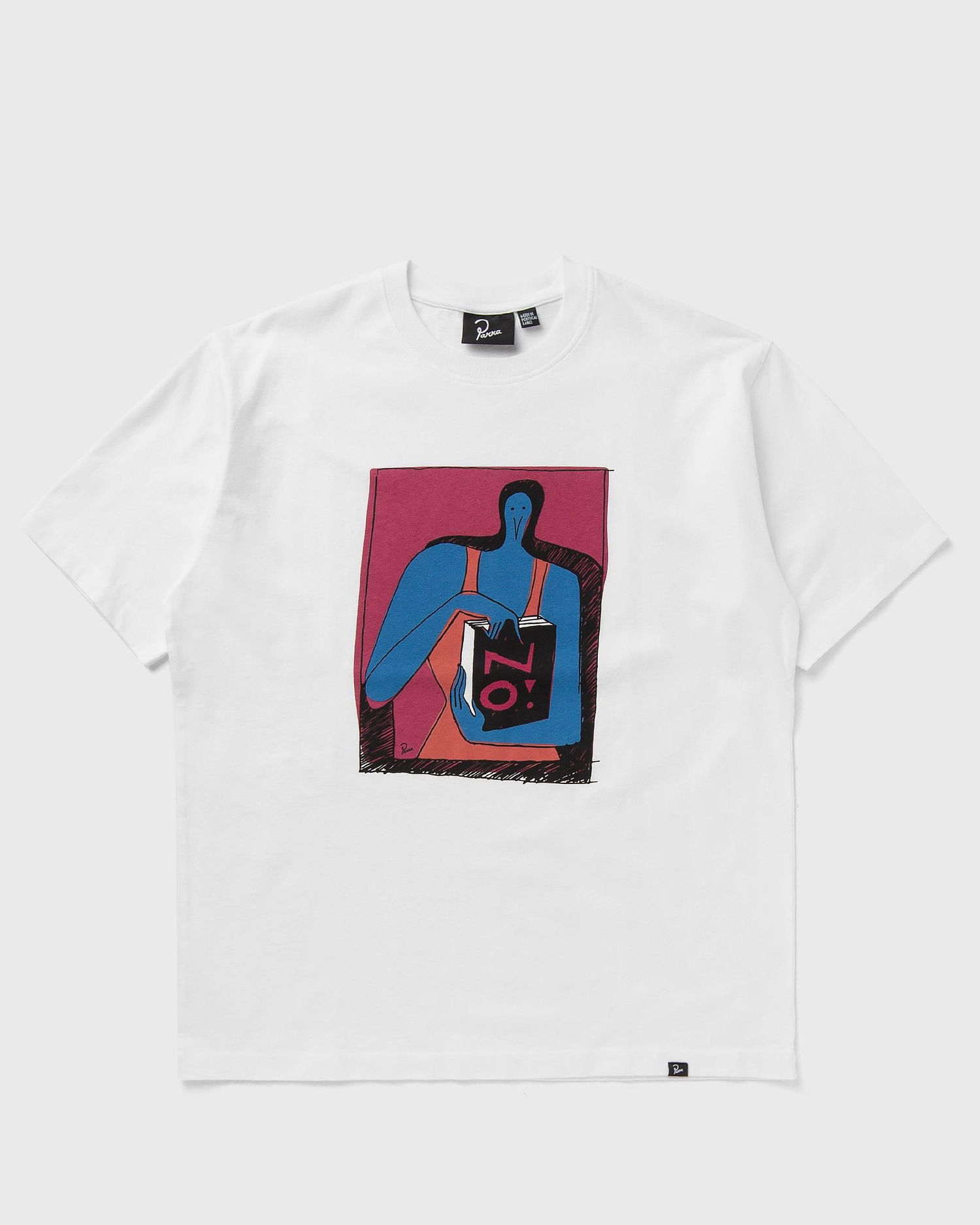 Tričko By Parra Graphic Print T-Shirt Biela | 54105, 1
